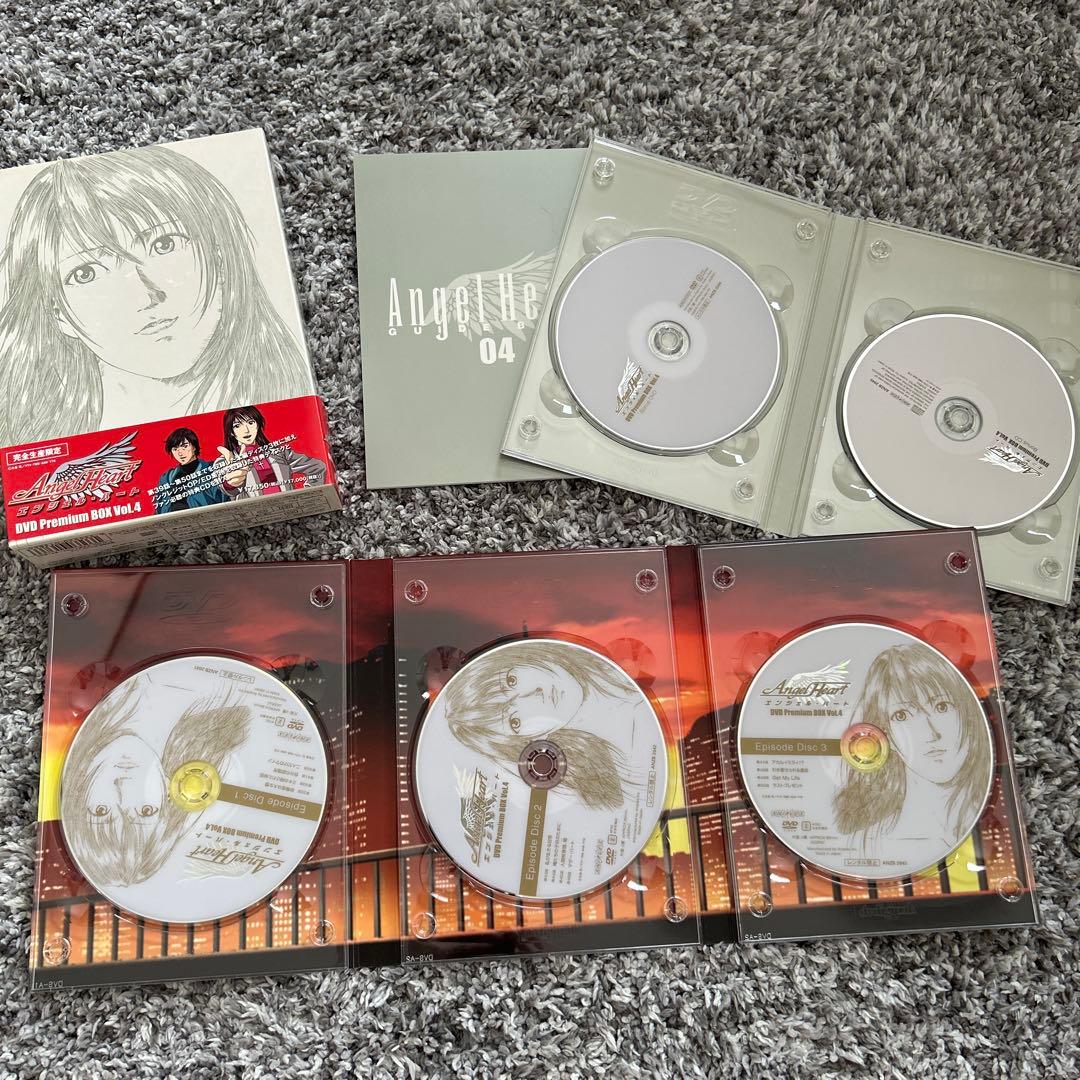 アニメ Angel Heart DVD Premium BOX Vol.1-4