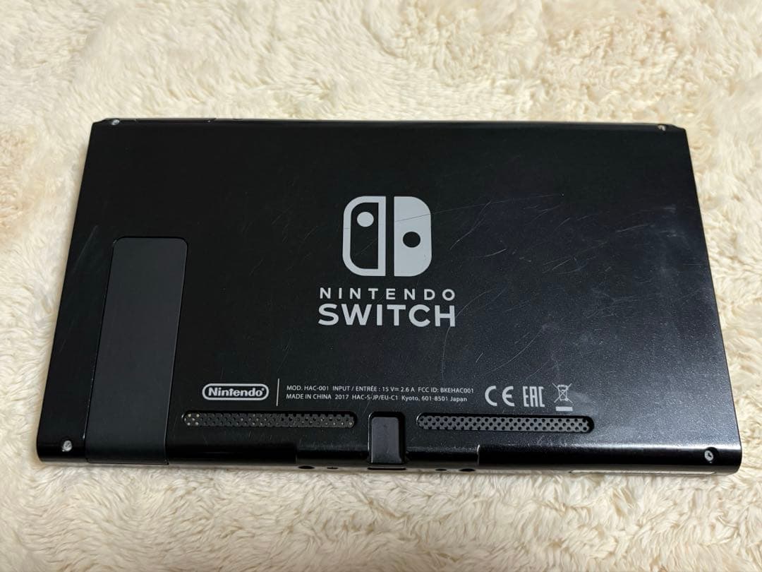 【液晶美品・フィルムあり】NintendoSwitch 本体のみ未対策機RCM○