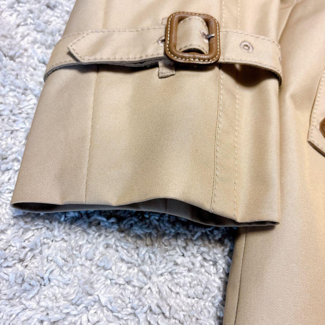 【美品】アクアスキュータム ロングトレンチコート8 ライナー　マキシ丈