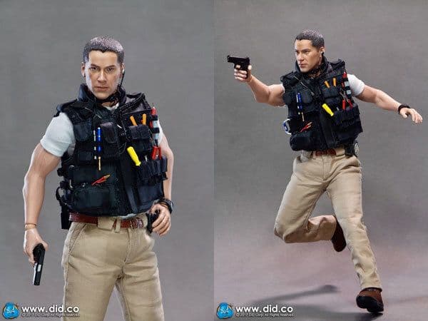 ミリタリー 1/6 DID DAMTOYS LAPD SWAT 90s S&W M6904