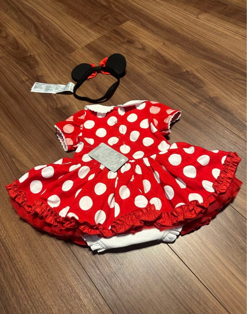 ミニーマウス ボディスーツ Disney US公式商品 ベビー 日本サイズ80