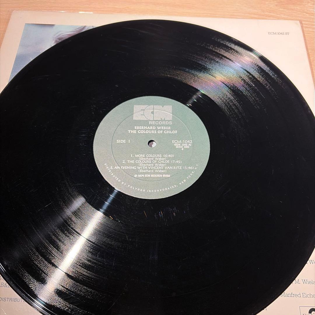 レコード Eberhard Weber Colours of Chloé LP