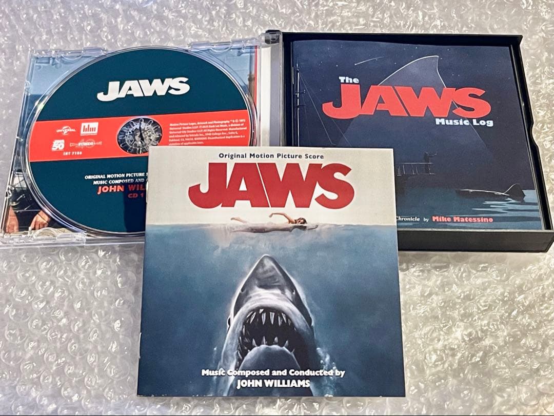 JAWS サウンドトラック 50周年記念盤 Soundtrack ジョーズ