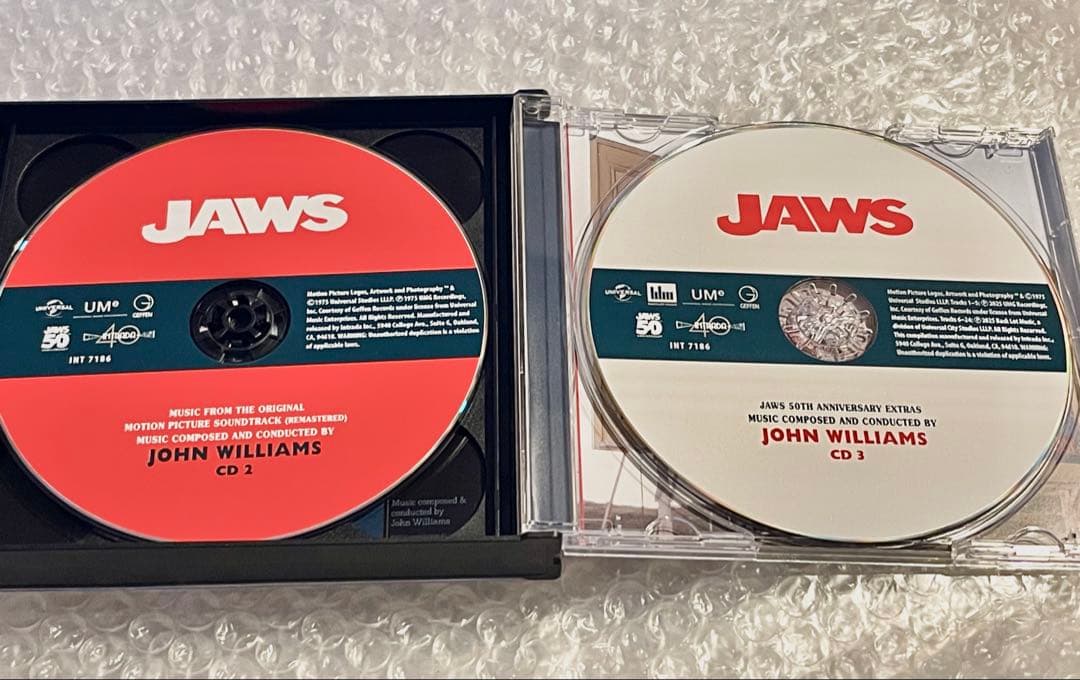 JAWS サウンドトラック 50周年記念盤 Soundtrack ジョーズ