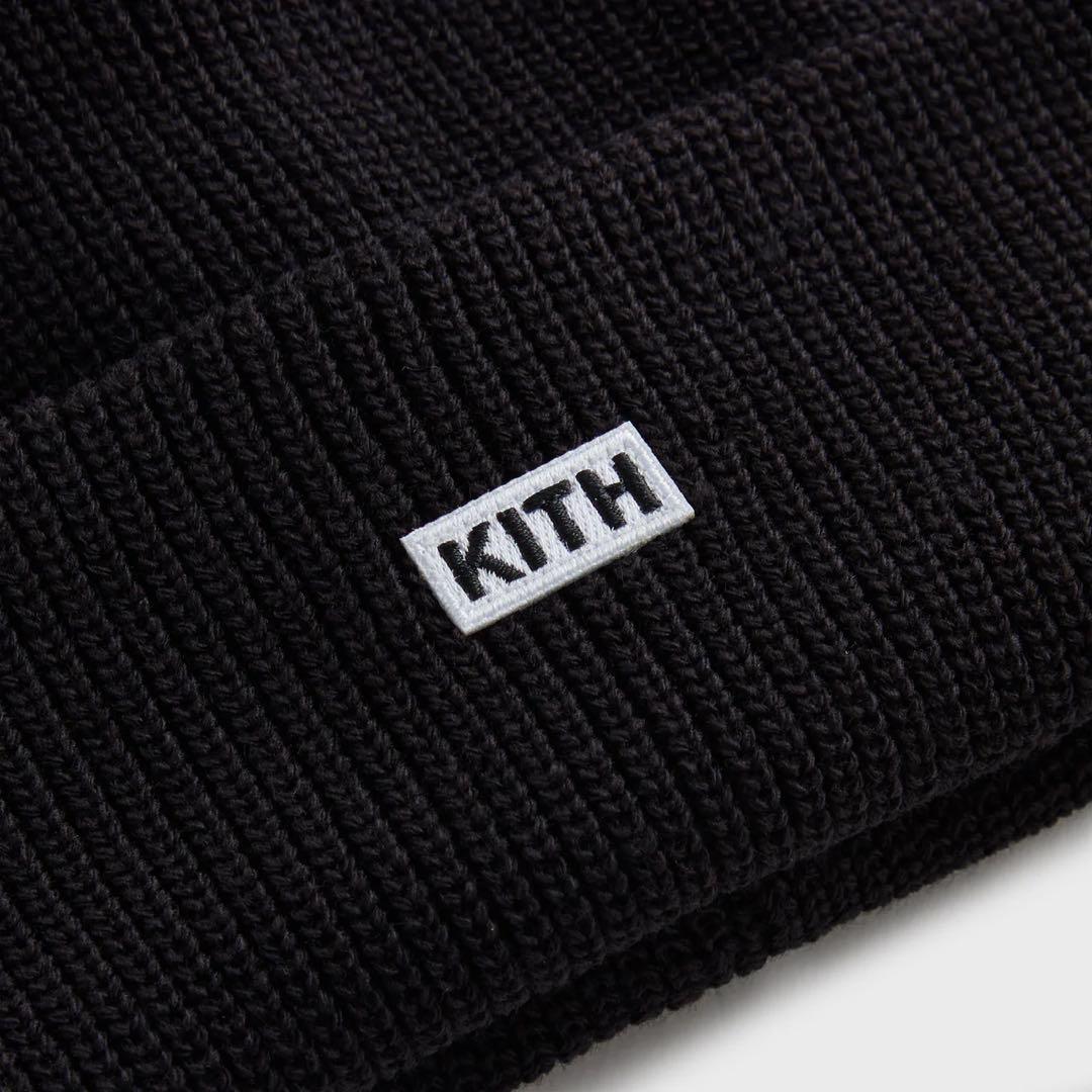 帽子 Kith Classic Beanie black