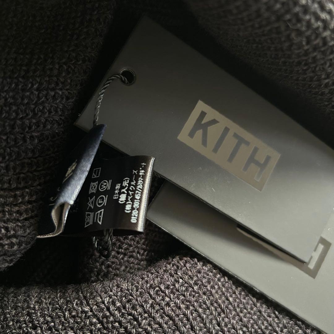帽子 Kith Classic Beanie black