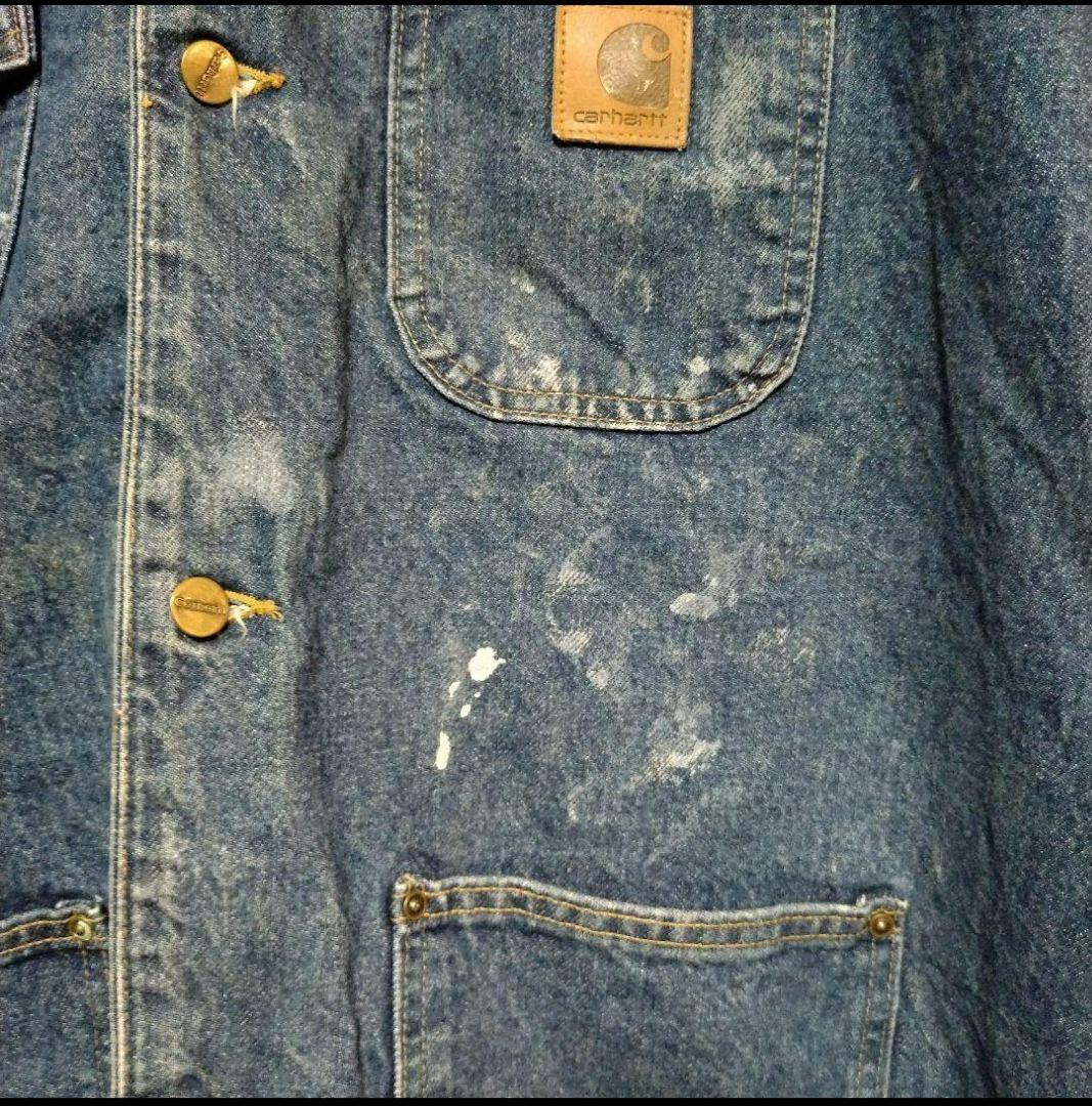 Carhartt ミシガンチョアコート デニム カバーオール