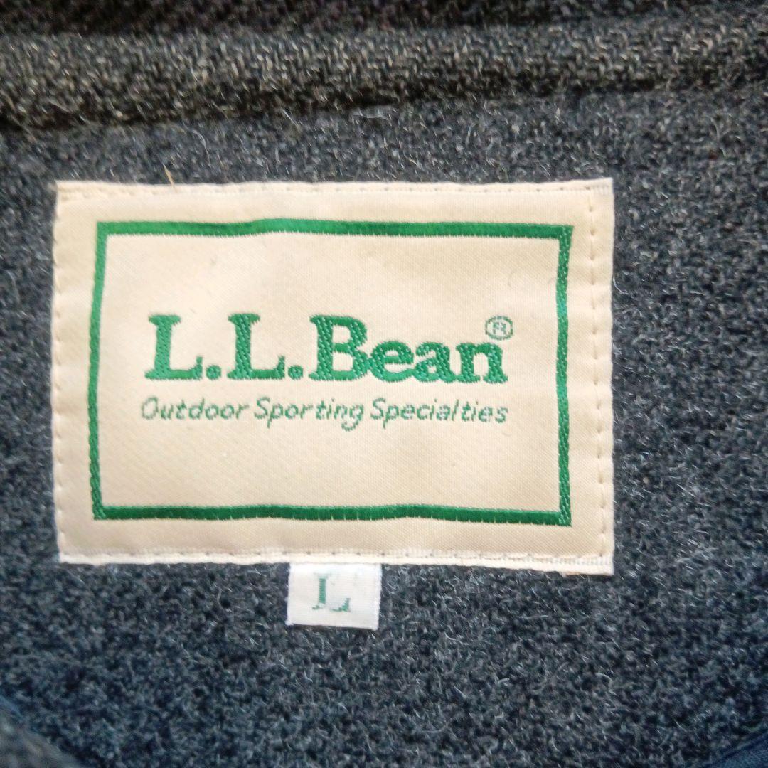 【USA古着】l.l.bean wool hoodie-zip coat 美品