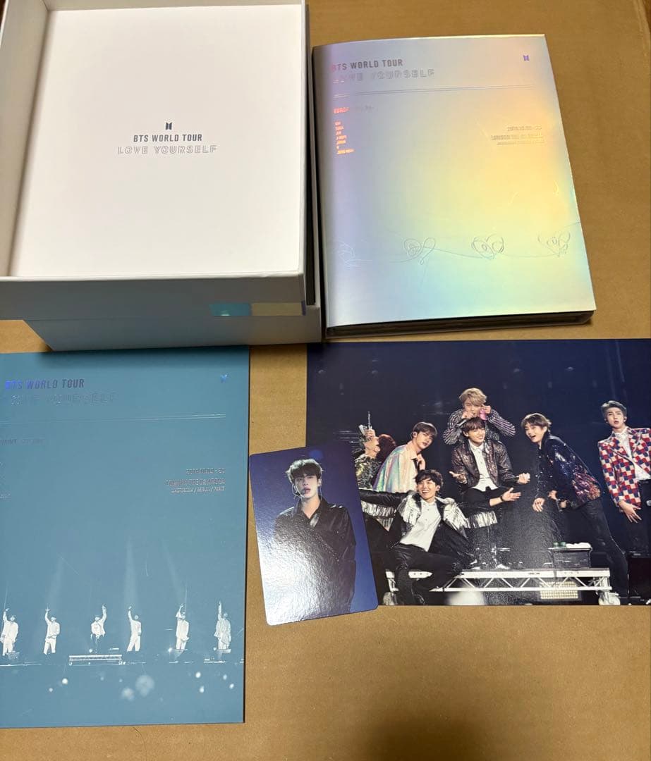 BTS LOVEYOURSELF Europe Blu-ray トレカ付き　ジン
