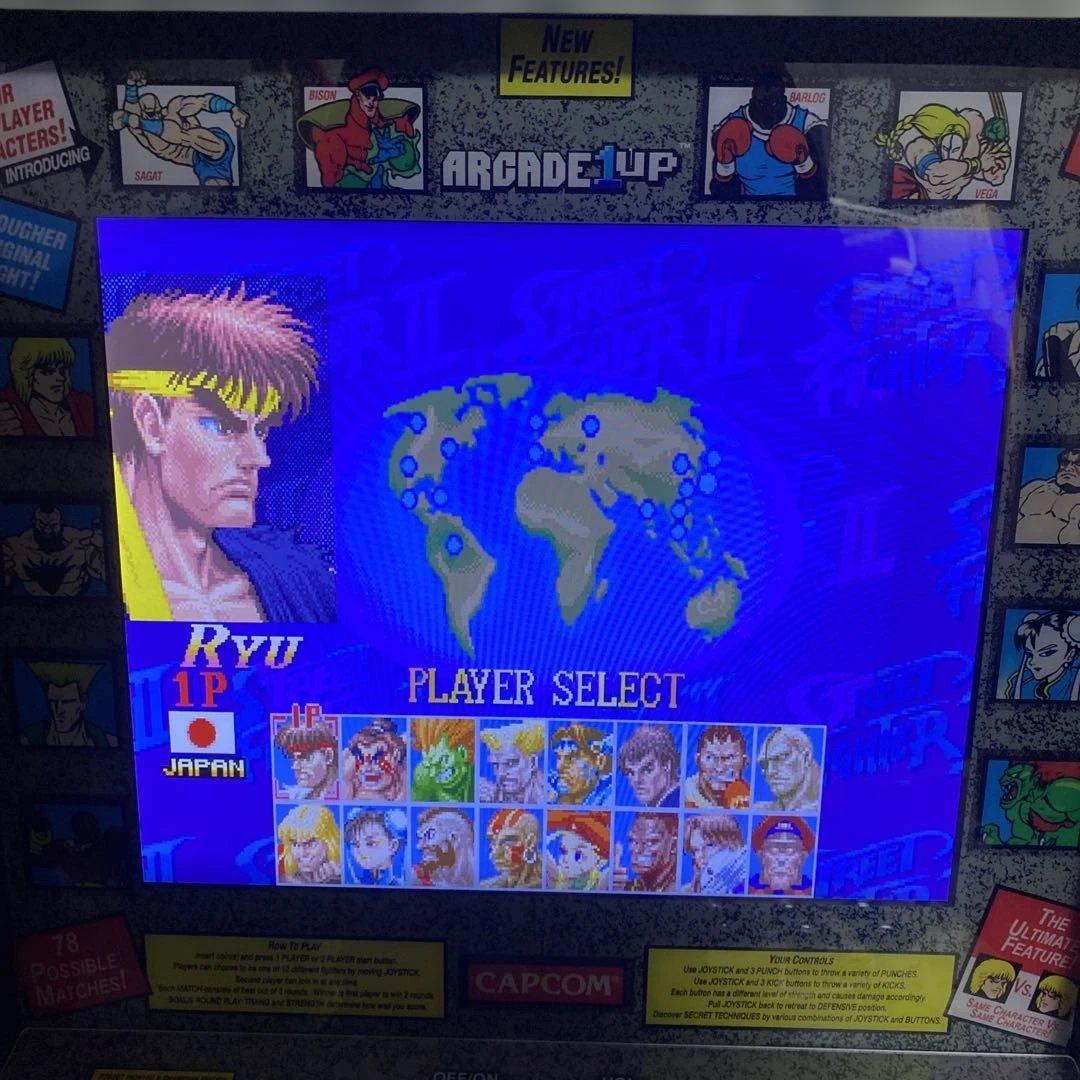 アーケード1UP ストリートファイター