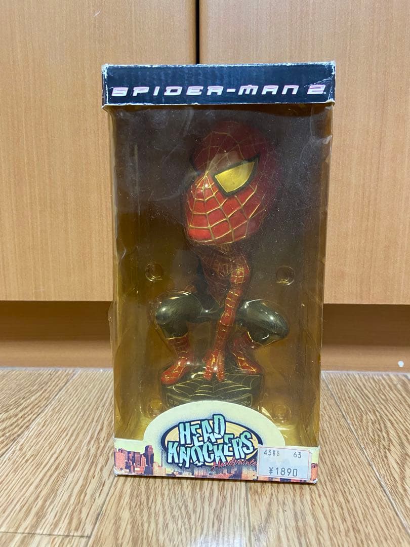 NECA スパイダーマン2 ヘッドナッカーズフィギュア2体セット