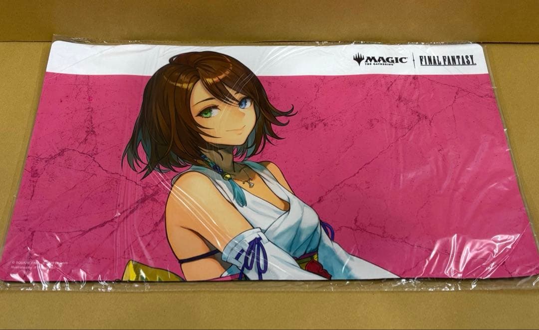 MTG ファイナルファンタジー プレイマット ユウナ、セフィロス、クラウドセット