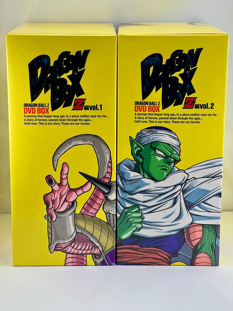 美品ドラゴンボールZ DRAGON BOX DVD-BOX vol.1vol.2