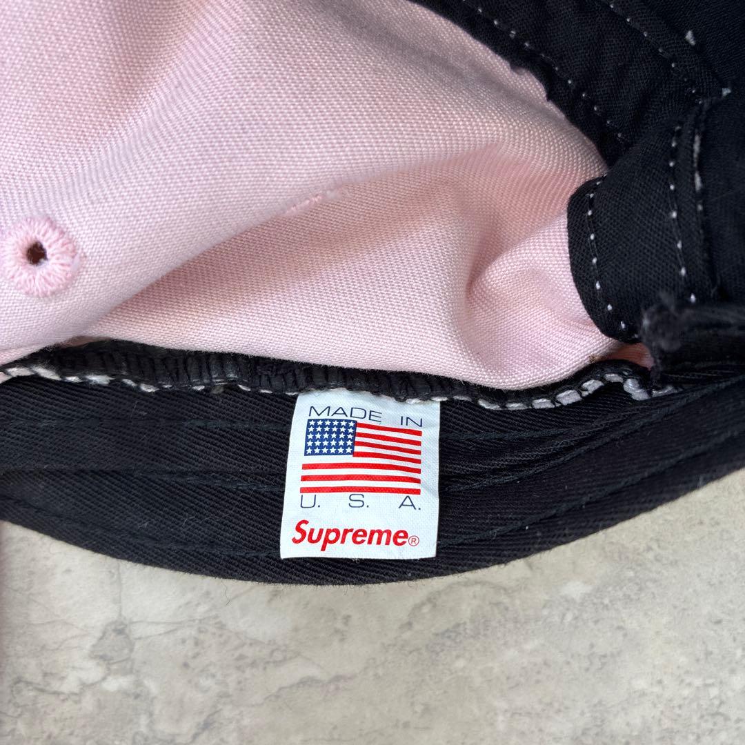 Supreme camp cap ピンク MADE IN USA
