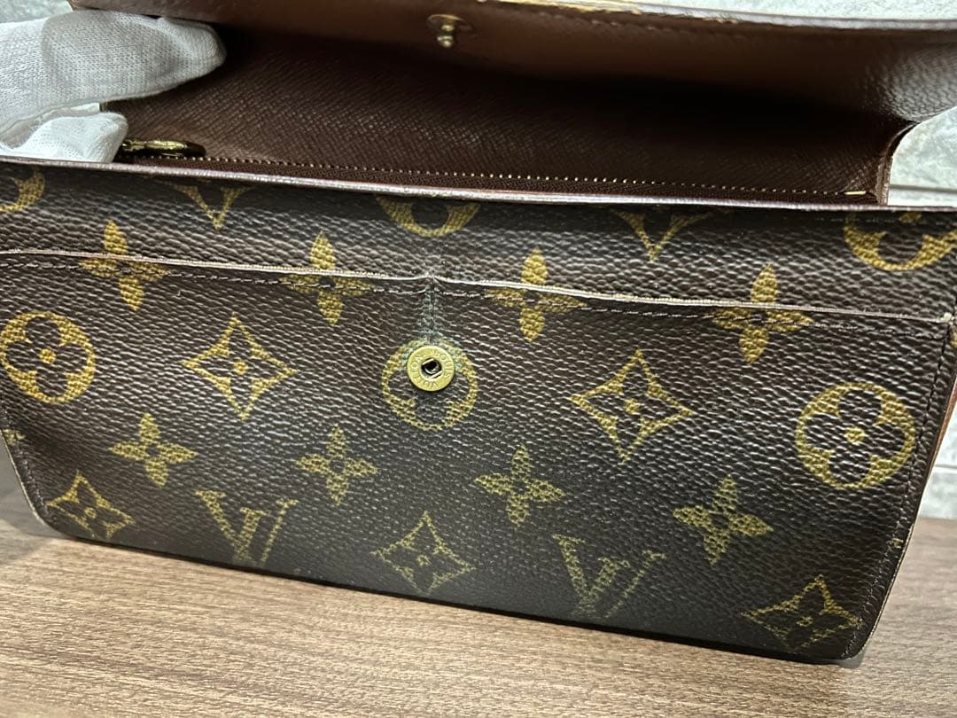 えいちゃん　Louis Vuitton モノグラム 長財布