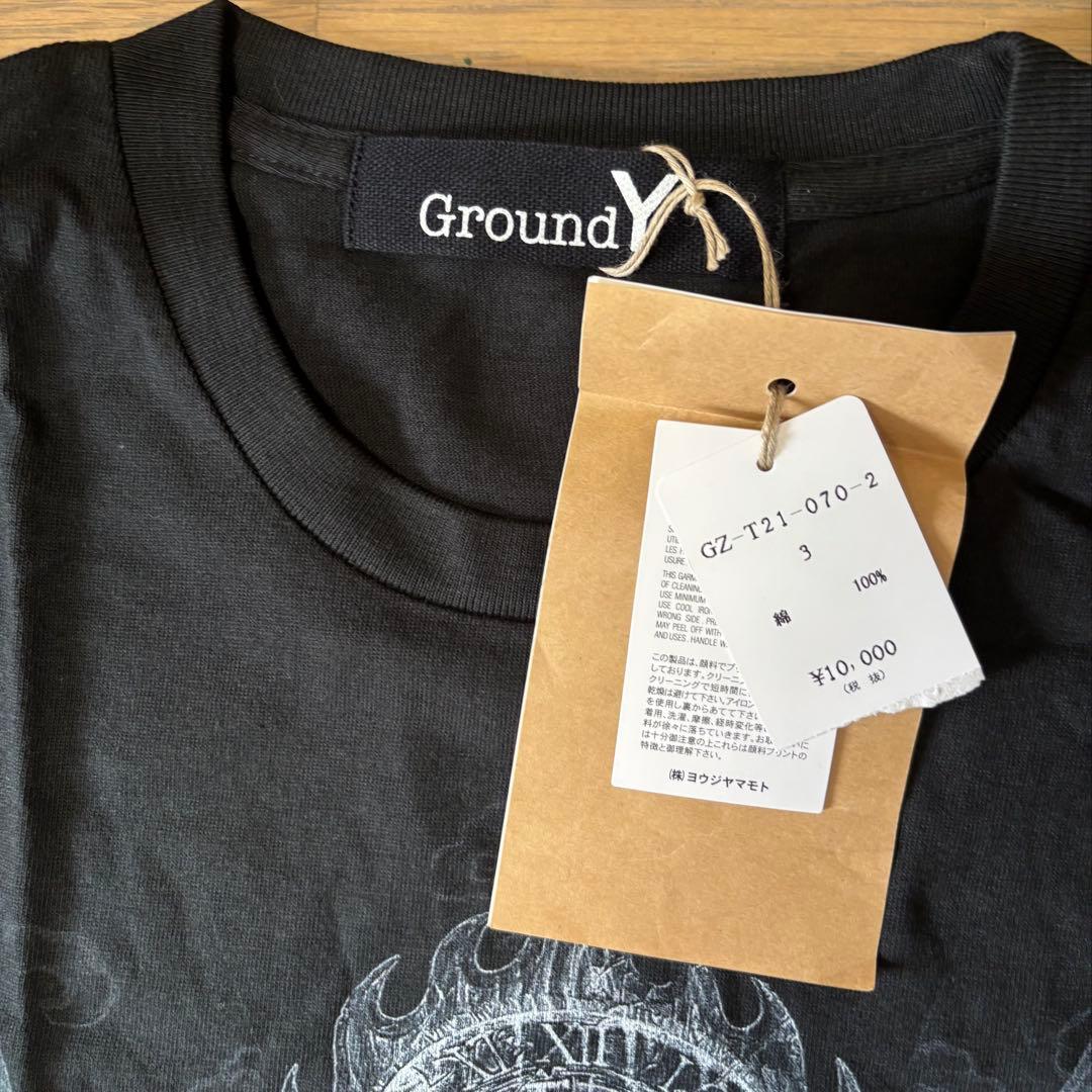 新品未使用❗️【Ground Y x 笹田靖人】名作コラボTシャツ サイズ3