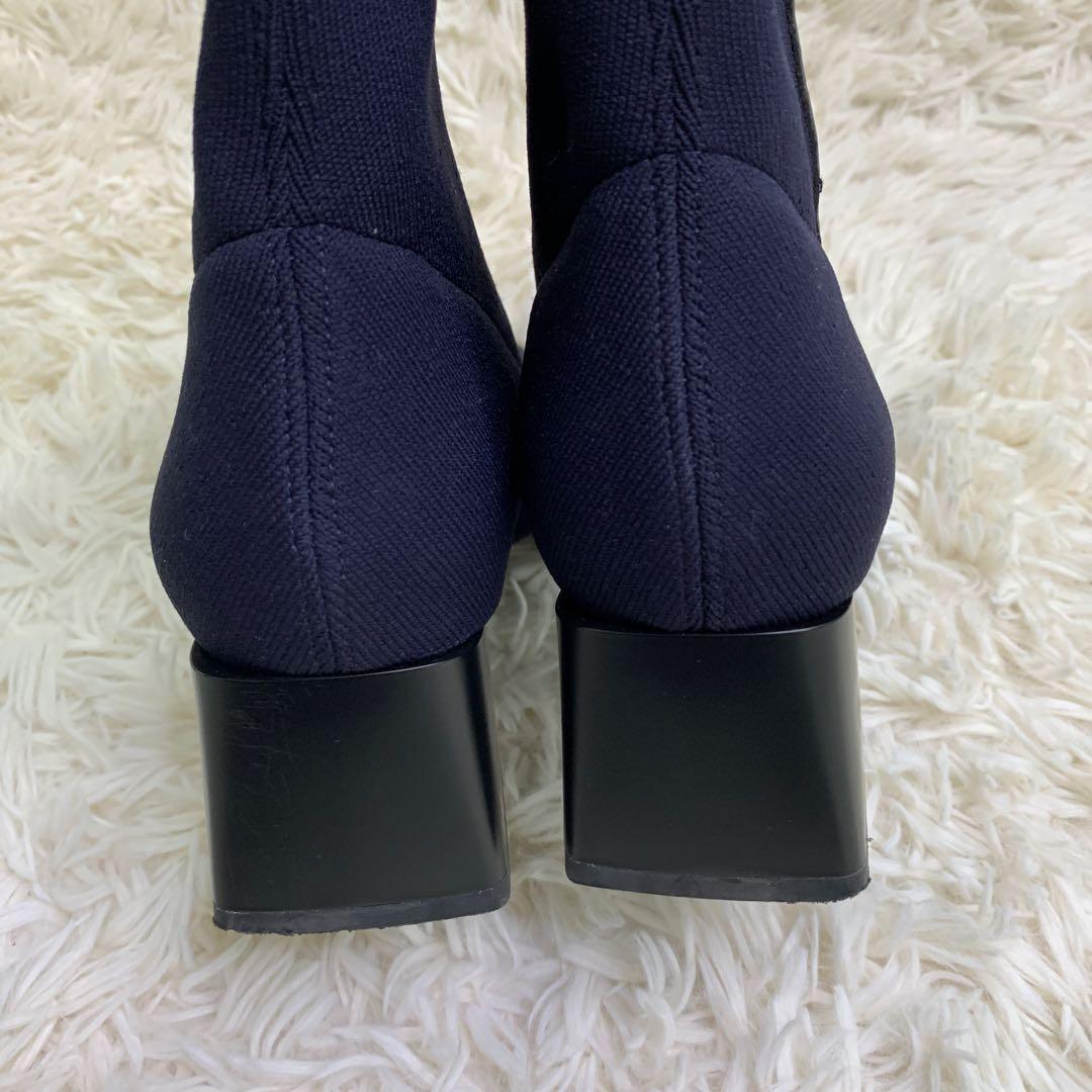 極美品✨ビバイア　VIVAIA ソックスブーツ　24.5cm
