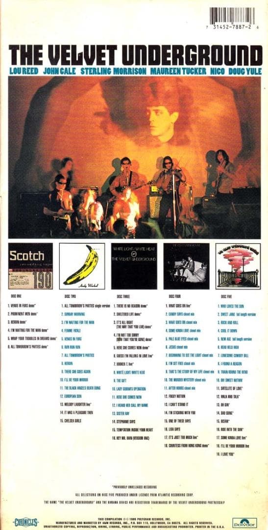 Velvet Underground 「Peel Slowly And See」