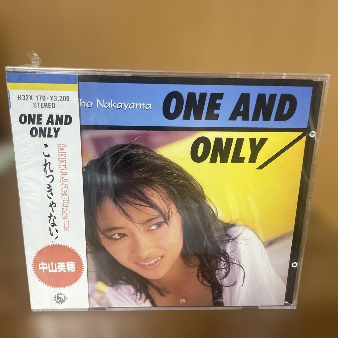 中山美穂 ONE AND ONLY CD 未開封