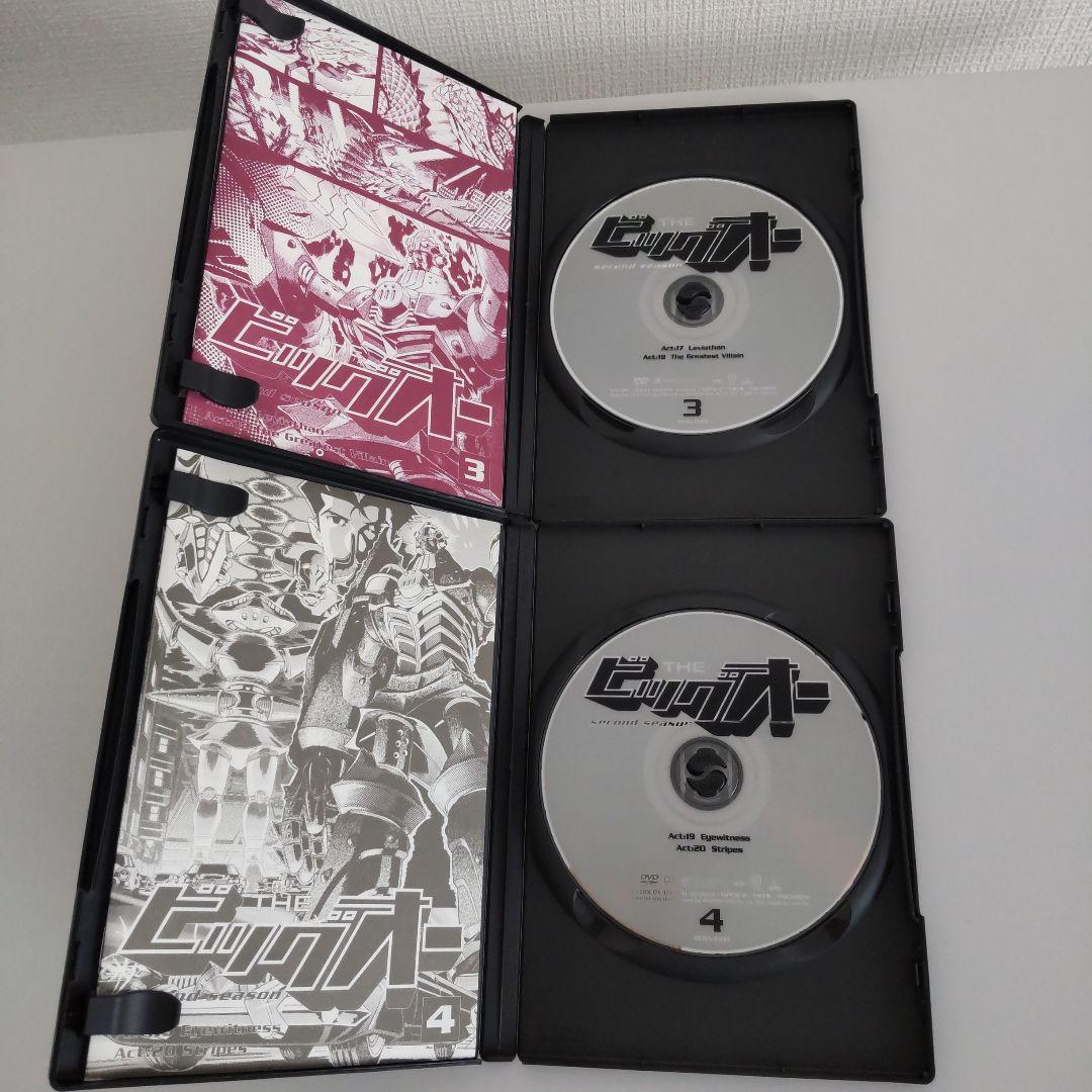 THE ビッグオー second season DVD 全7巻 BOOK付