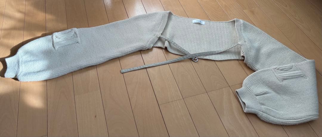 Darich ダーリッチ　DDケーブルニットアンサンブル　ベージュ　匿名配送