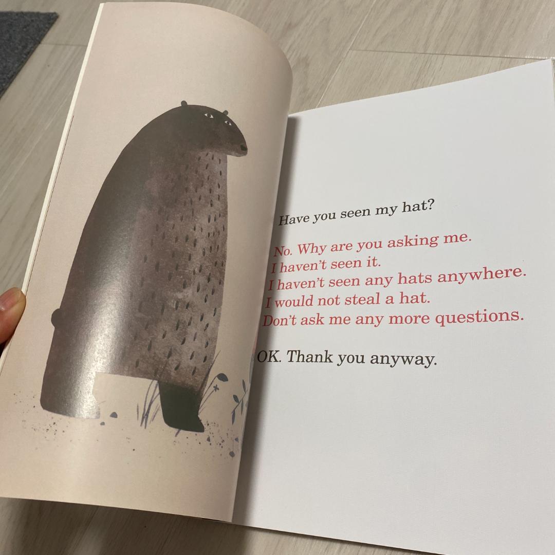 231 I WANT MY HAT BACK JON KLASSEN音声絵本