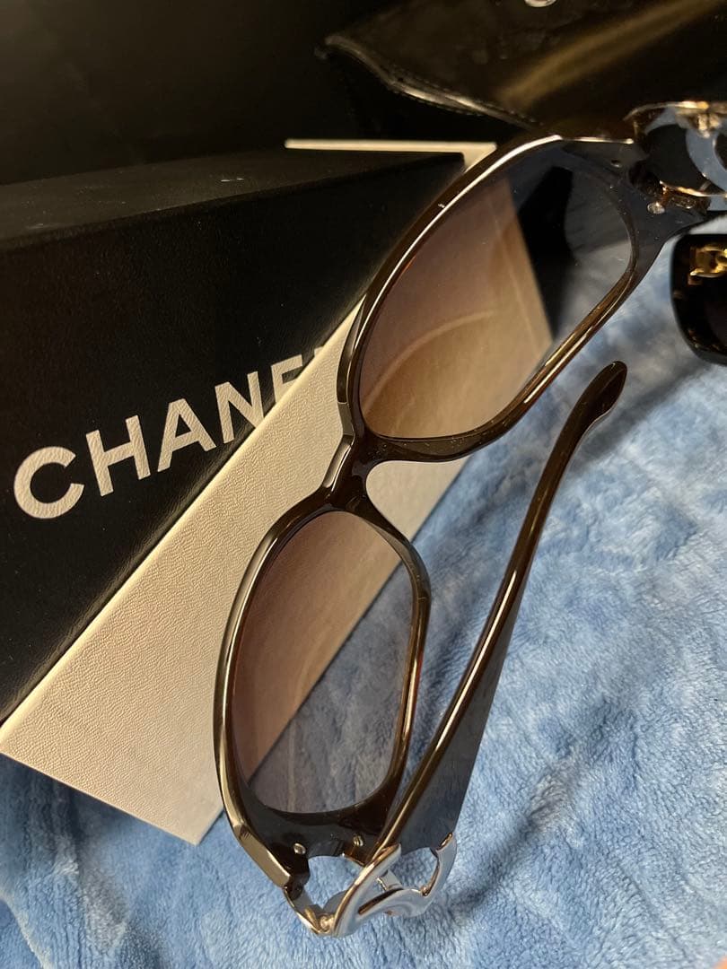 ⭐︎CHANEL デカいSVココ⭐︎ブラウングラデーション　　　　サングラス