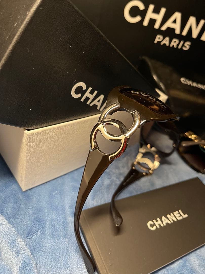 ⭐︎CHANEL デカいSVココ⭐︎ブラウングラデーション　　　　サングラス