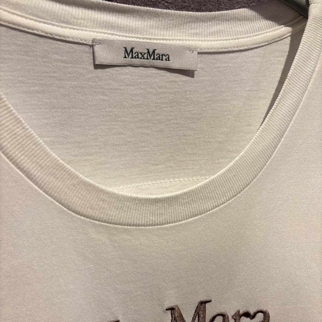 MaxMara MMドックTシャツ ホワイト　Ｌ
