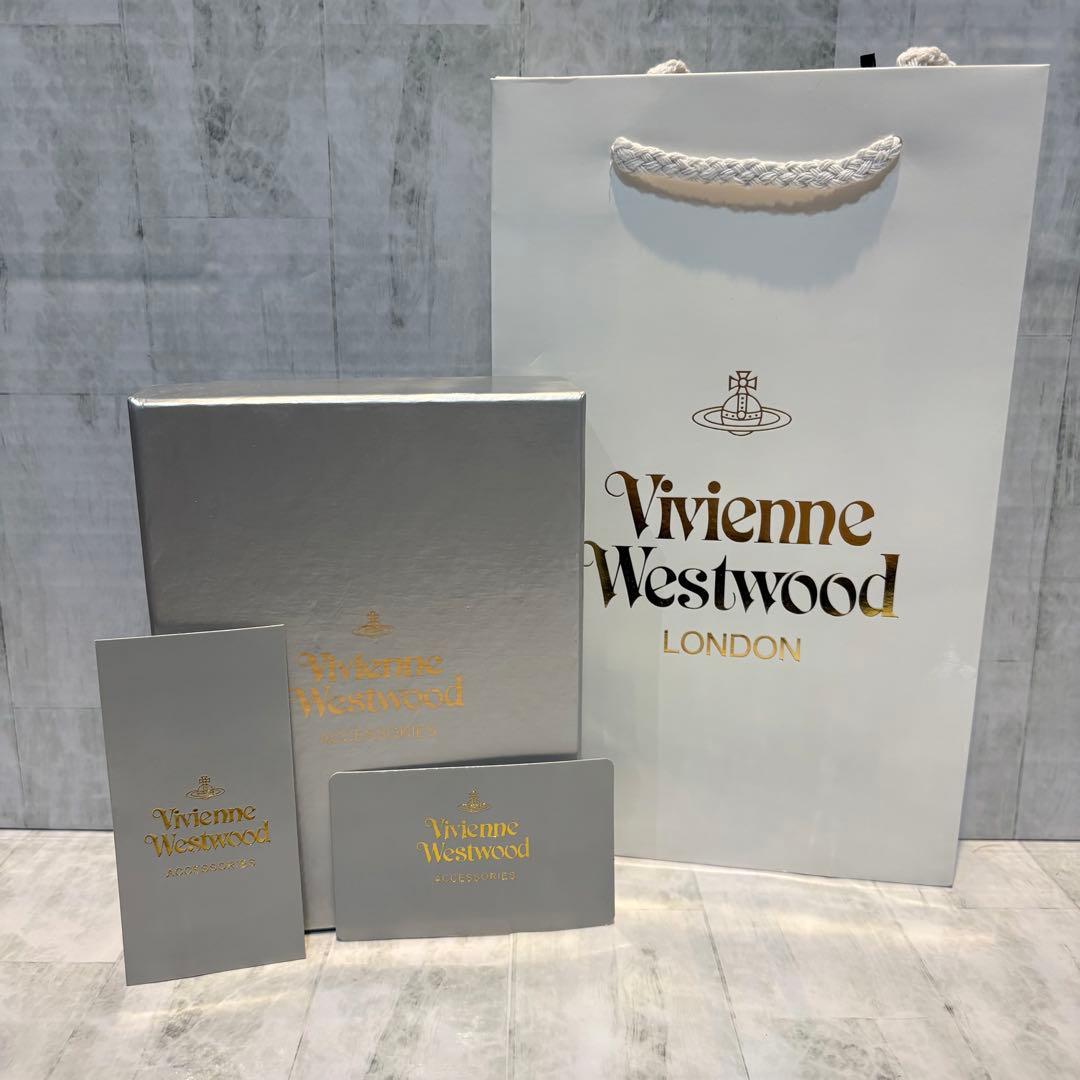 Vivienne Westwood 2つ折り財布 / ピンク/ゴールド金具付き