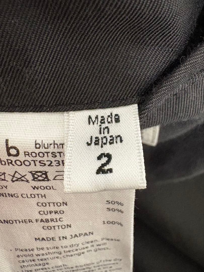 blurhms ROOTSTOCK JS別注　23AW 紺ブレザー　サイズ2