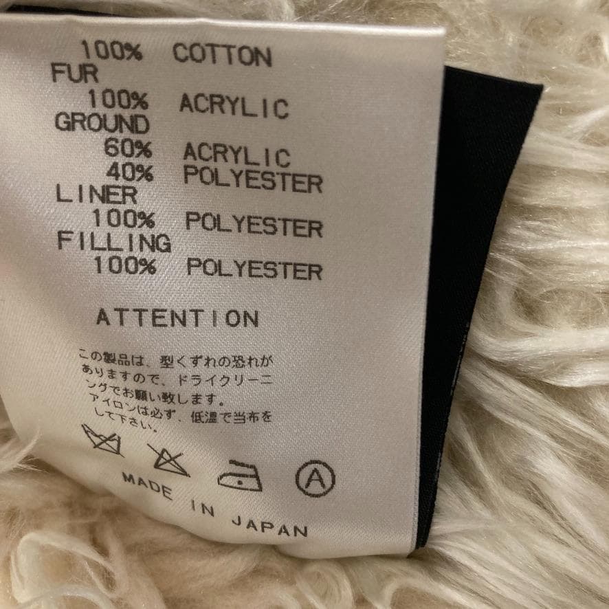 s*o様 【希少】RUDE GALLERY ロックスターファーコート 4 黒 y