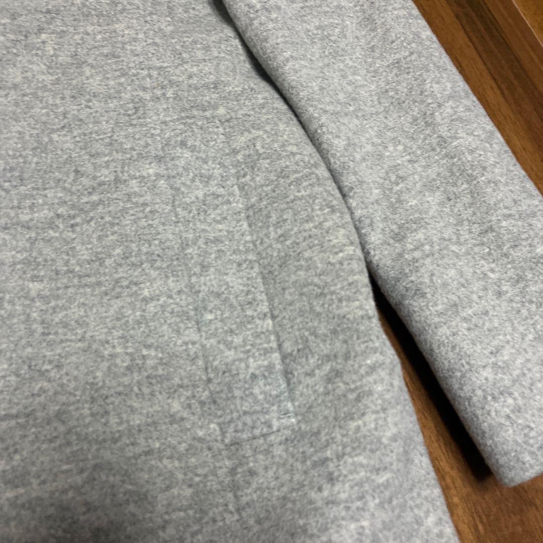 グレー ロングコート 23区　40