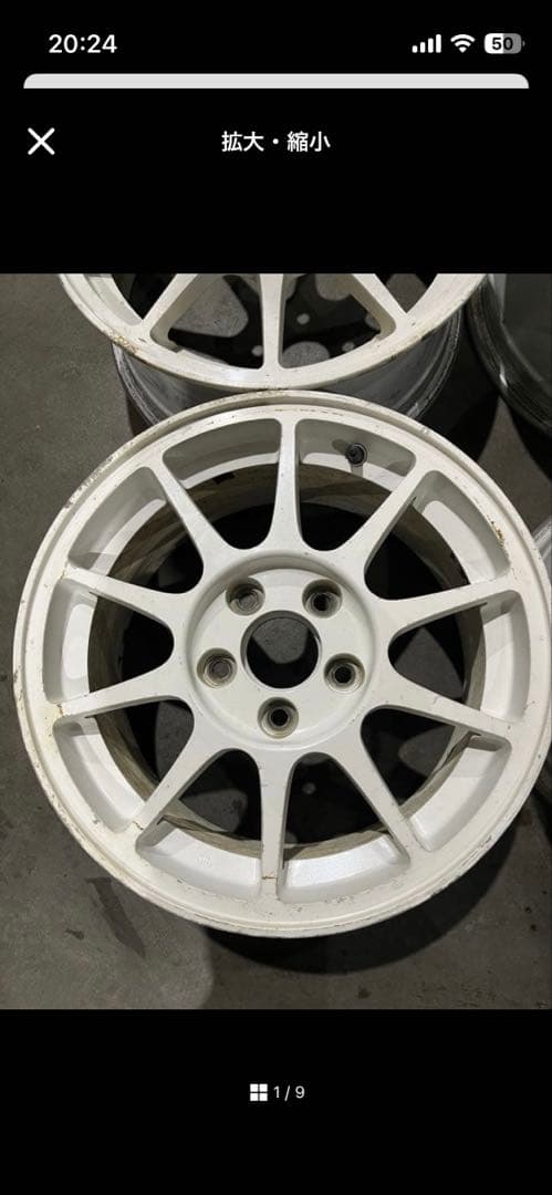 ndcseg6r2 dc2 純正ホイール2本