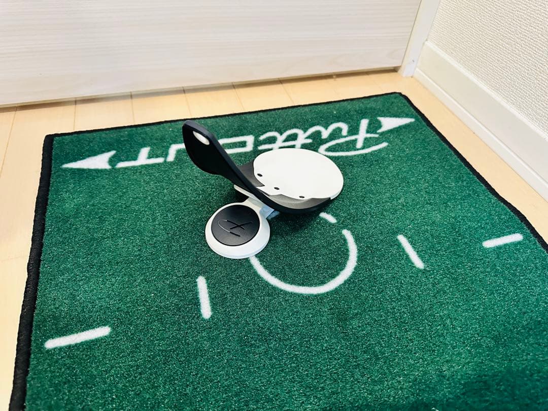 PuttOUT パター練習マット&プレミアムプレッシャーパットトレーナー