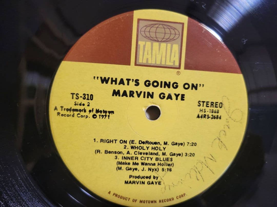 Marvin Gaye 『What's Going On』 US オリジナル！！