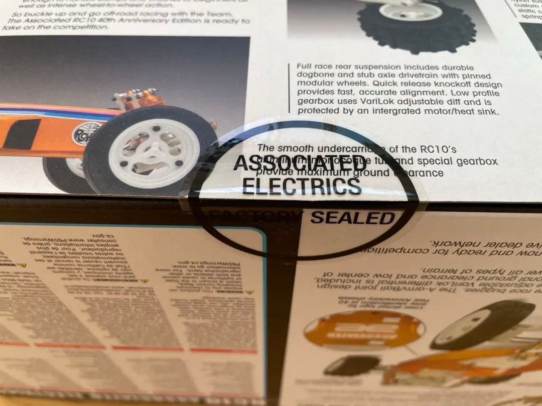 ホビーラジコン TEAM ASSOCIATED RC10 40year anniversary