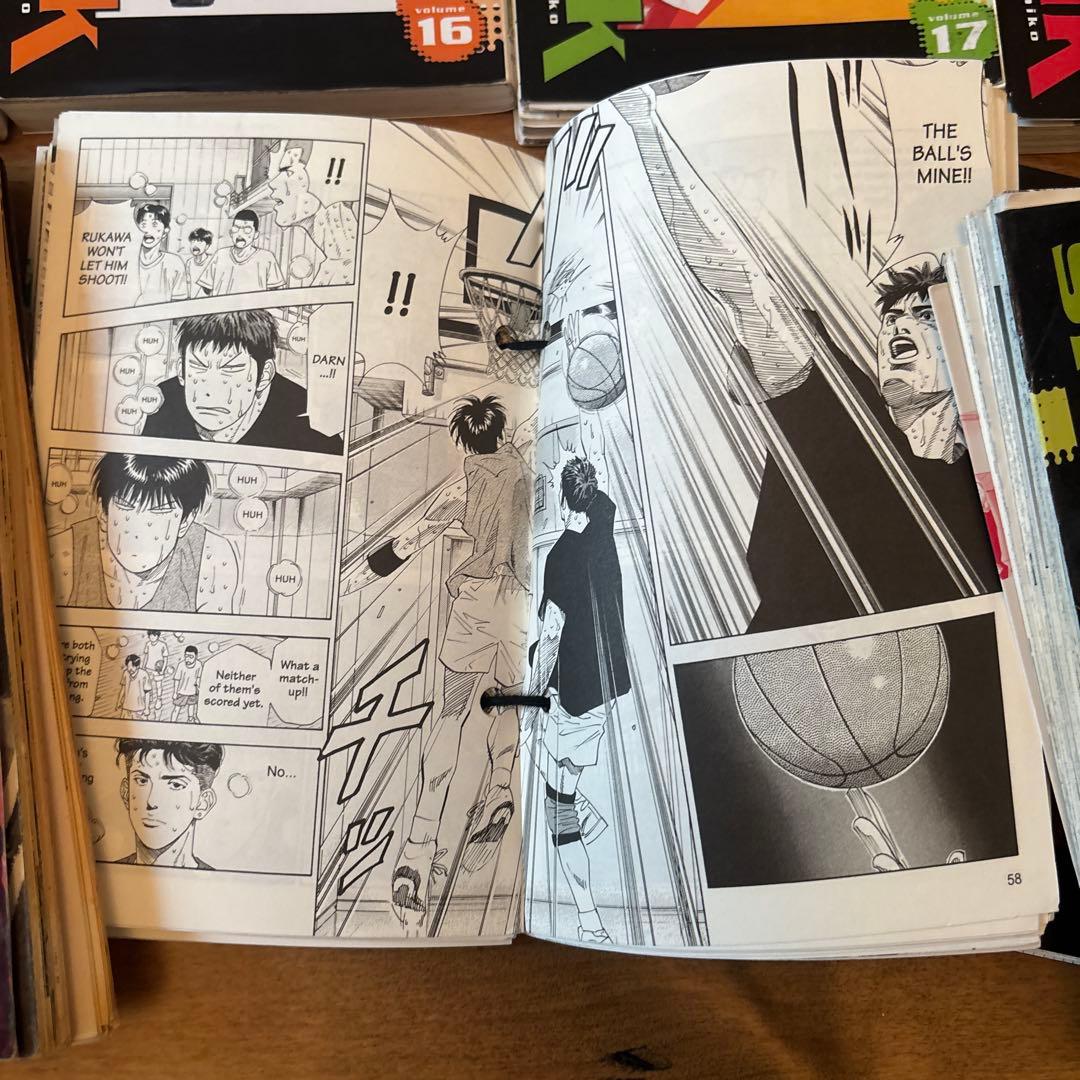 英訳マンガ　Slam dunk全31巻！　多読