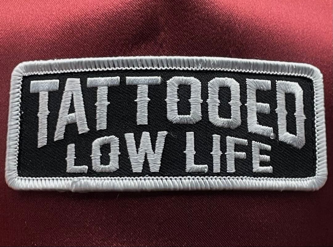 【ビンテージ】5パネルサテントラッカーキャップ TATTOOED