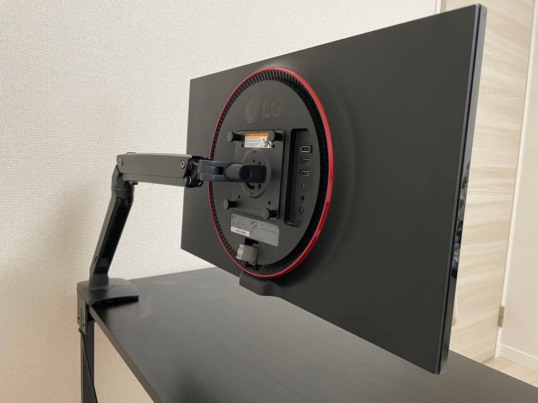 ［極美品］LG ゲーミングモニター　電源コード付き