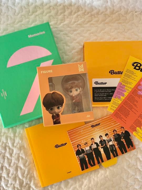 BTS memories tinytanフィギュアdynamite butter