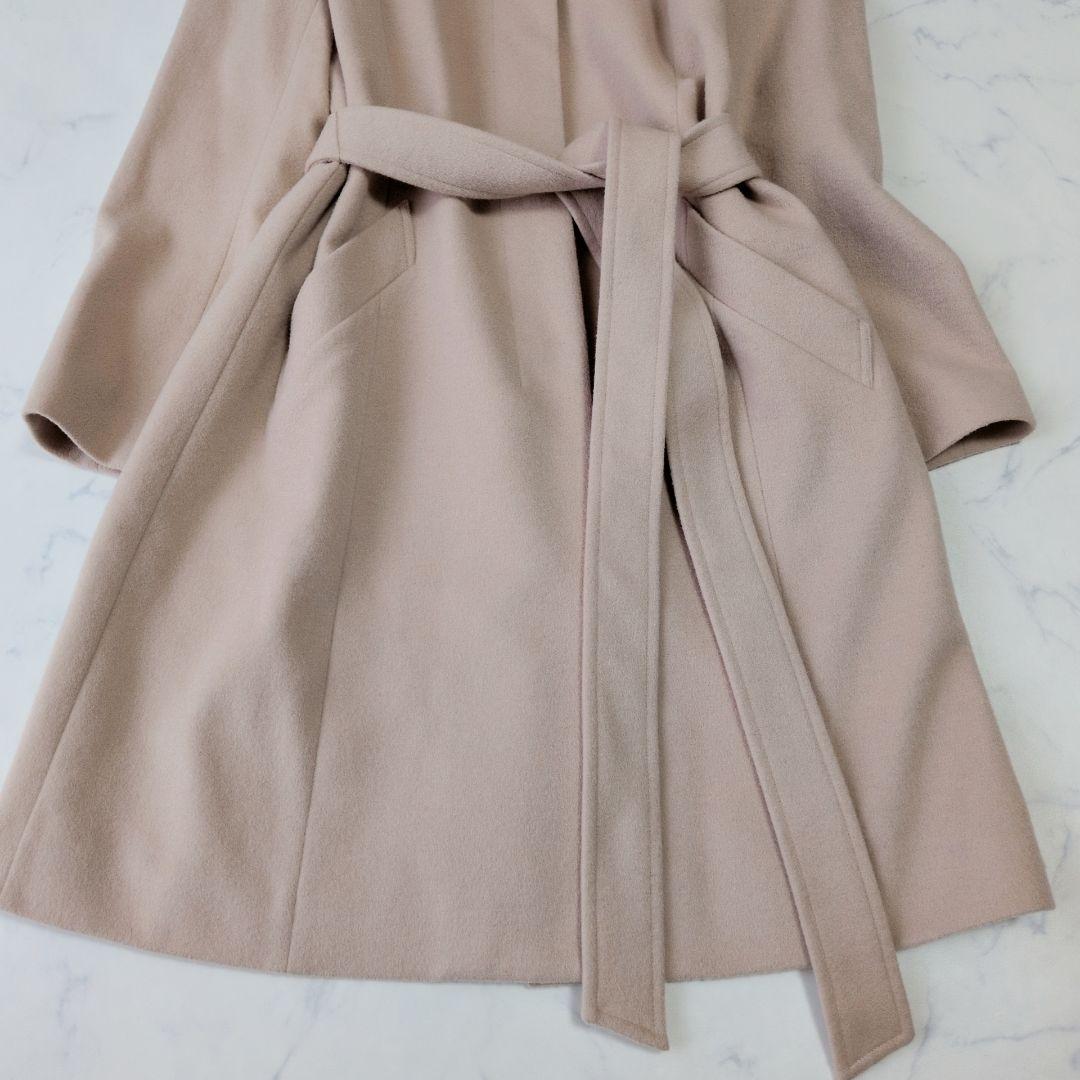 美品✨️INDIVI インディヴィ ロングコート カシミヤ 大きいサイズ 42