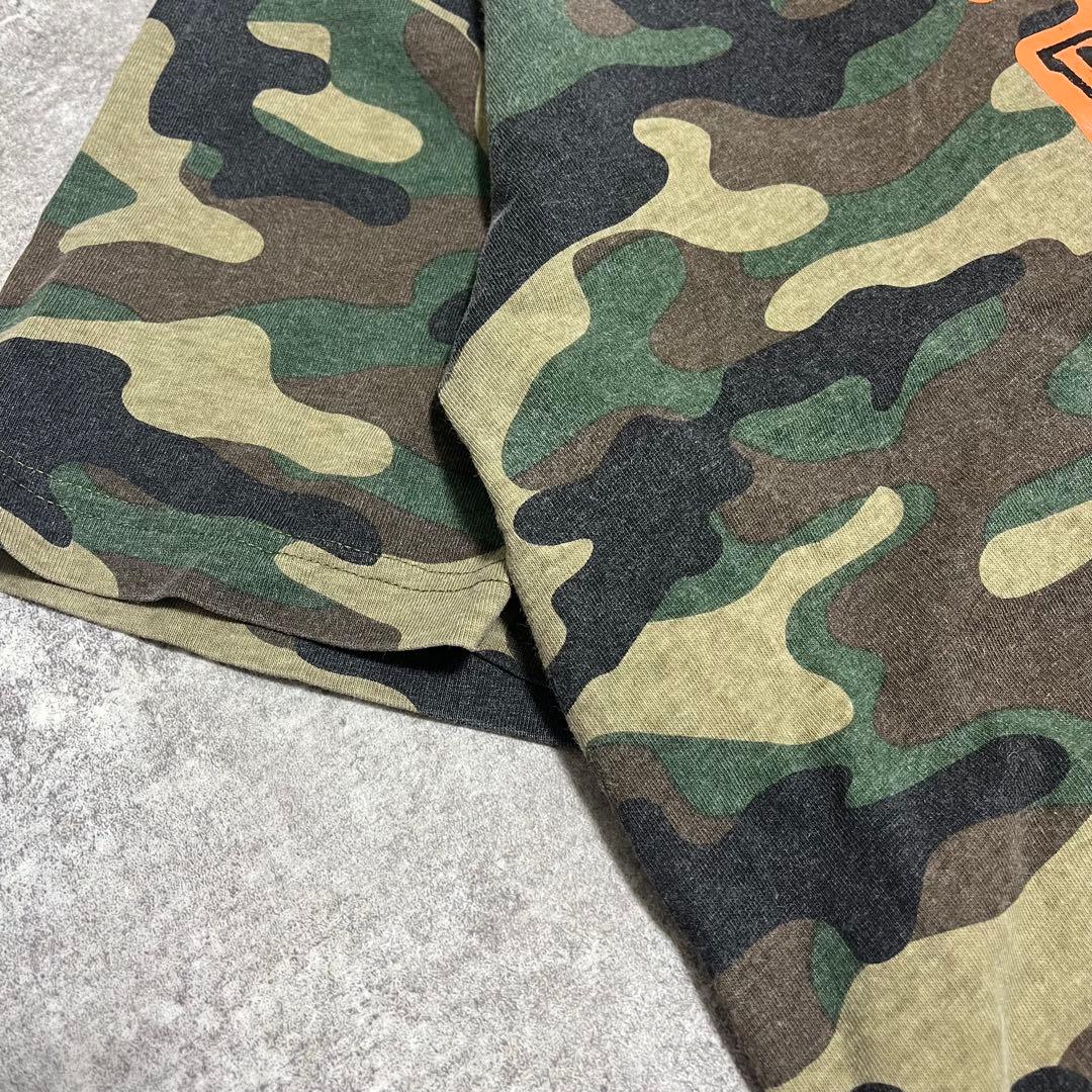トップス black eye patch OG LABEL SAFETY CAMO TEE