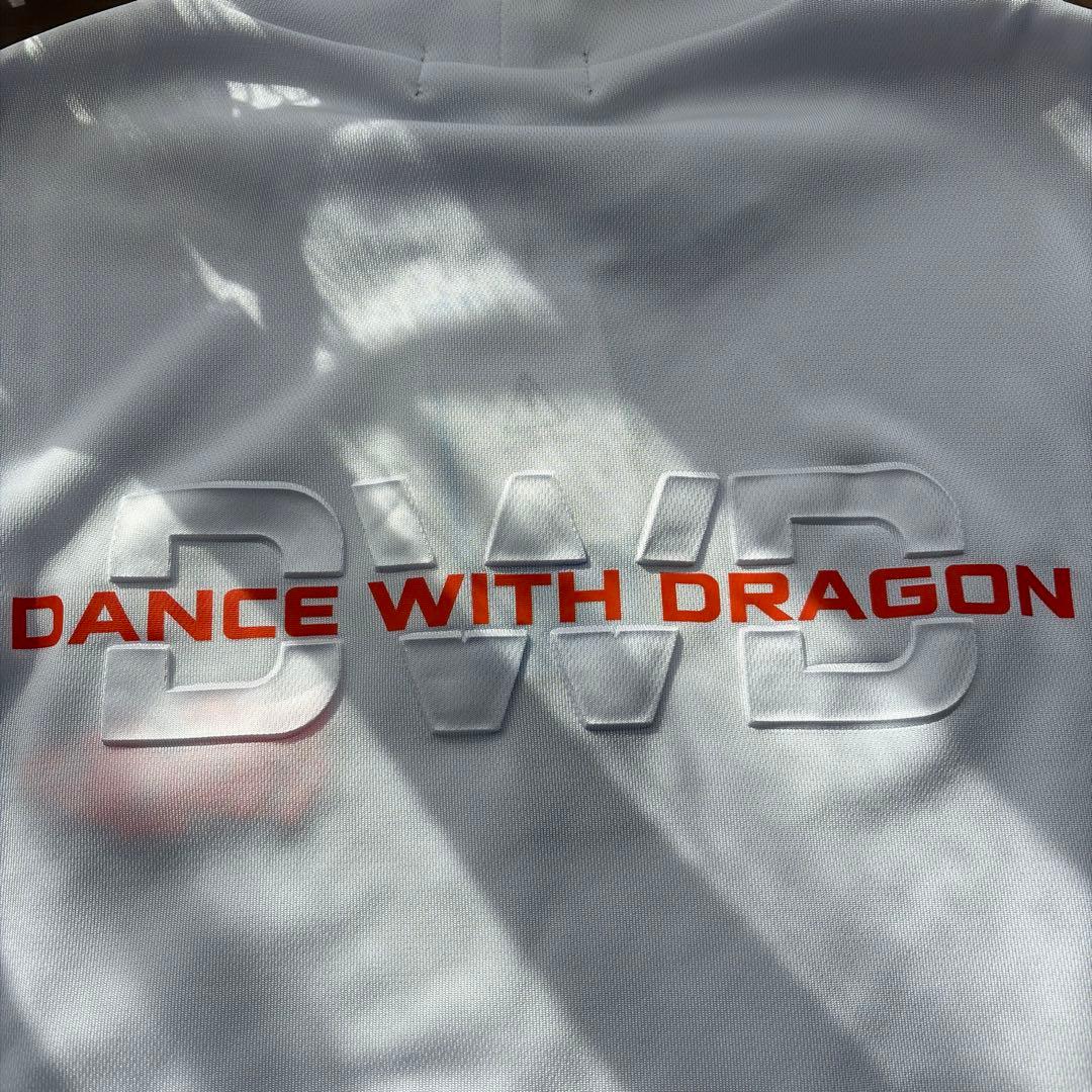 DANCE WITH DRAGON ホワイト半袖シャツ