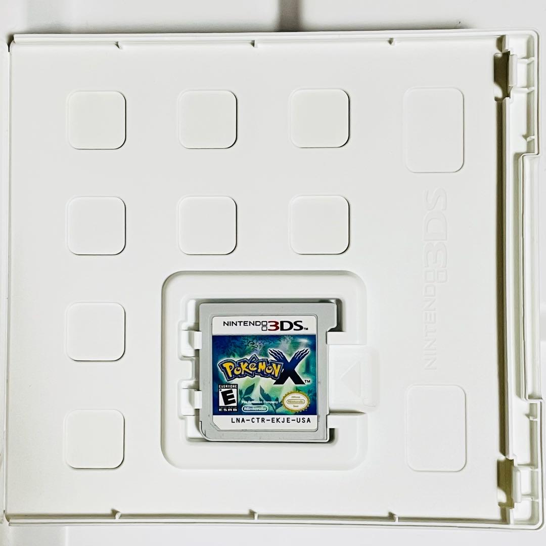 美品 ／ 動作確認済み 3DSソフト 北米版 ポケットモンスター X ケース付