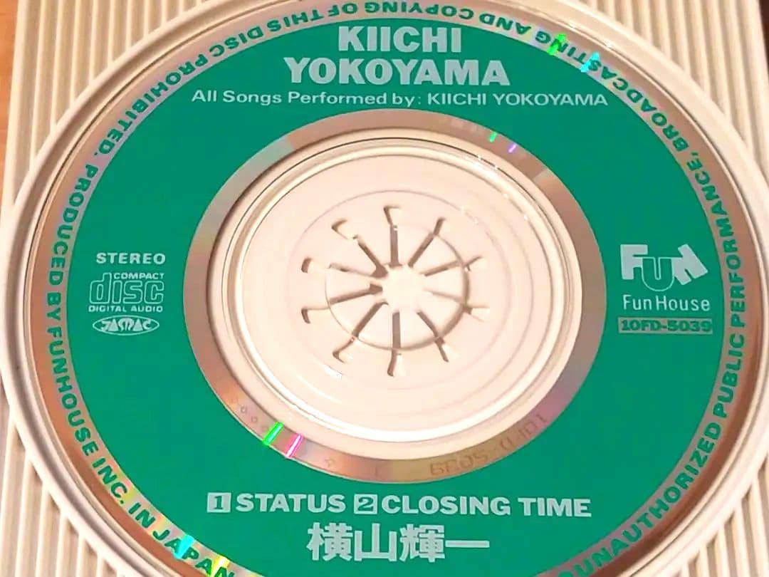 ●送料込● レンタル品 STATUS CLOSING TIME 横山輝一