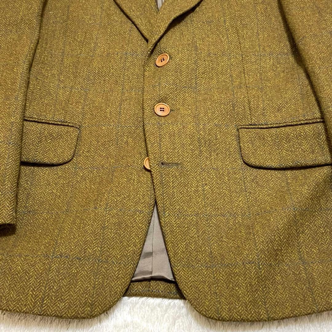 Paul Smith×MOON テーラードジャケット チェック ツイード S
