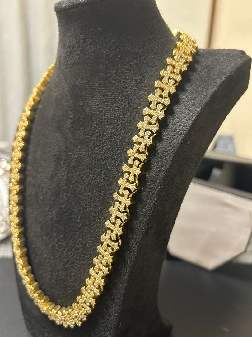 アクセサリー cross chain necklace