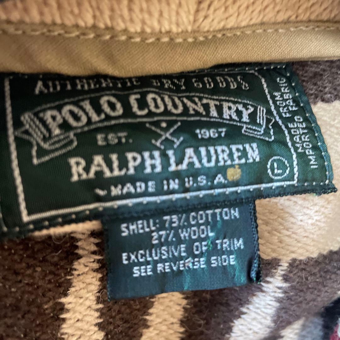 80~90's RALPH LAUREN POLO COUNTRY ラグベスト