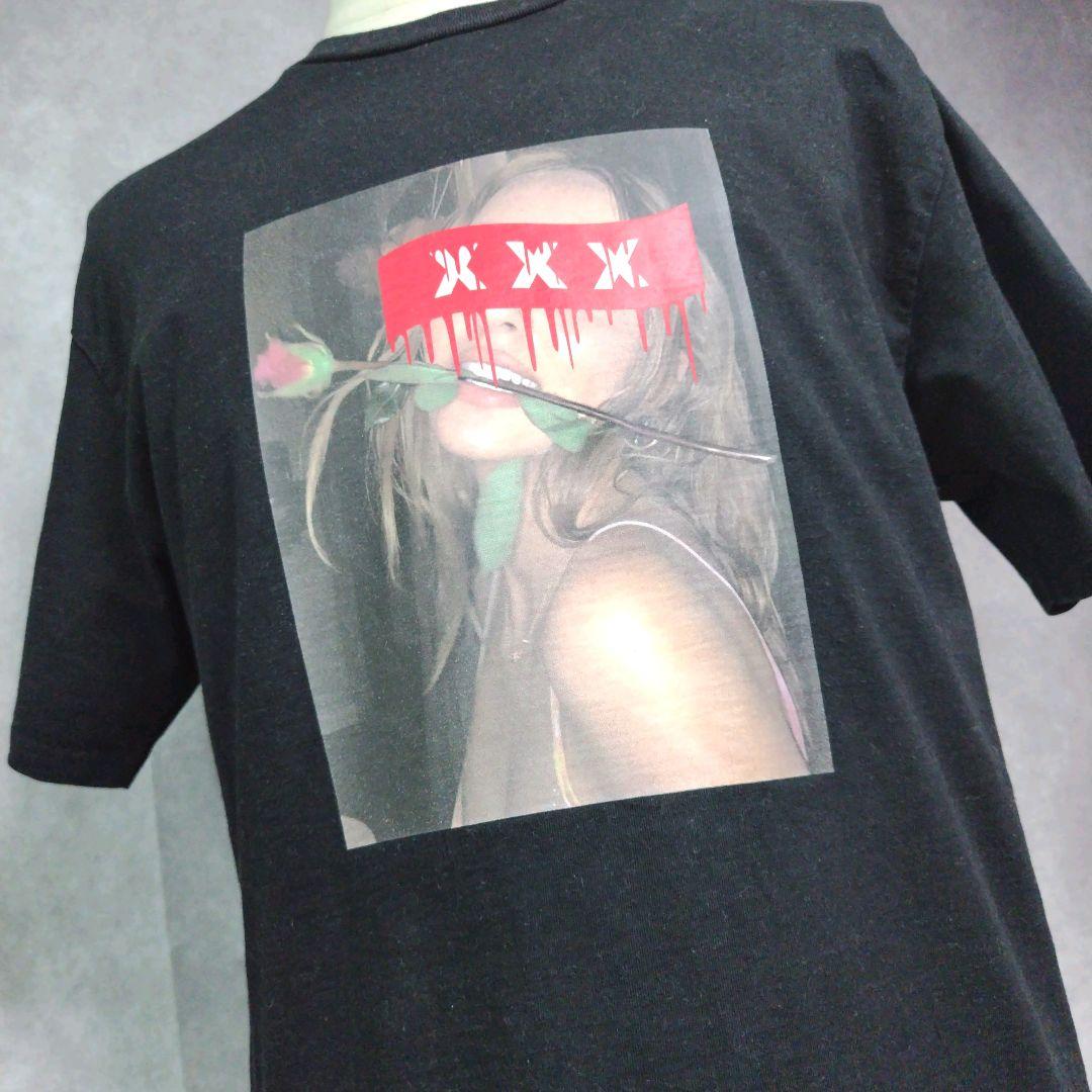 GOD SELECTION XXX Tシャツ　フォト　ブラック　Lサイズ